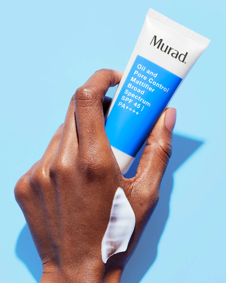 Murad Oil & Pore Reducing Facial Moisturizer - Acne Control Mattifier with Broad Spectrum SPF 45