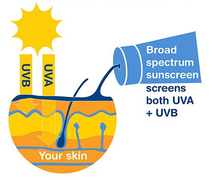 How sunscreen work on your skin?