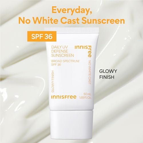 innisfree Daily UV Defense Sunscreen Broad Spectrum SPF 36, 