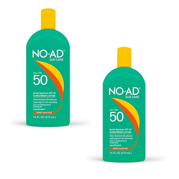 NO-AD SPF 50 Sunscreen Lotion