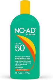 NO-AD SPF 50 Sunscreen