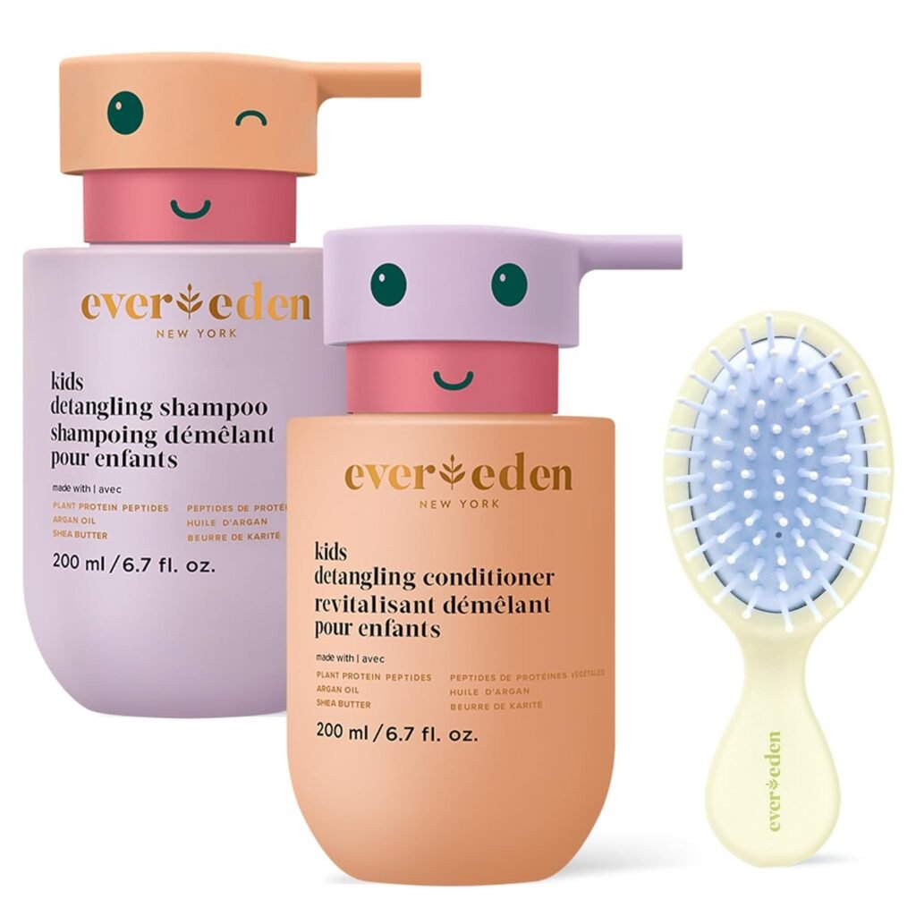 Vegan Shampoo and Conditioner Set for kids